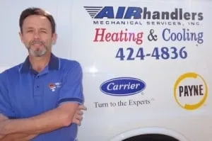 Slide of Air Handlers Heating & Cooling