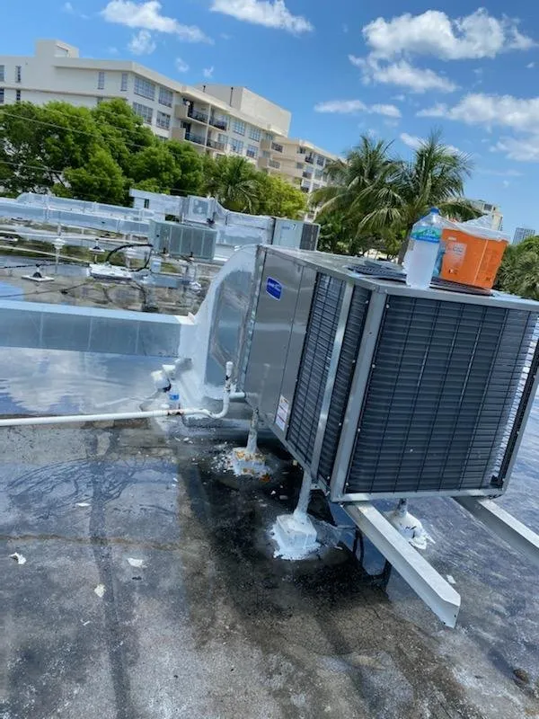 Slide of Air Light Ac Service