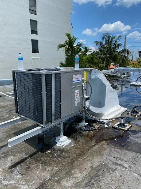 Slide of Air Light Ac Service