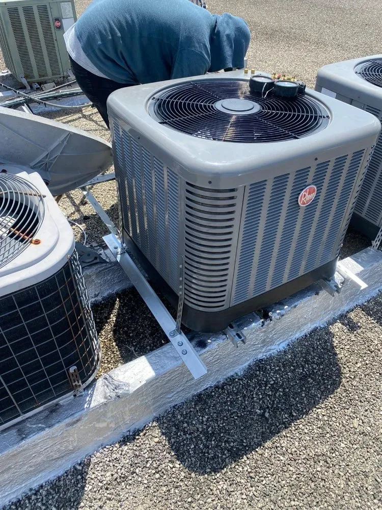 Slide of Air Light Ac Service