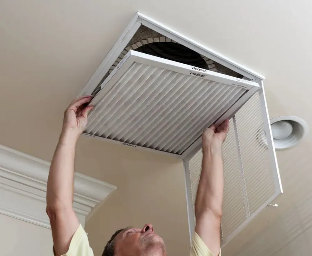 Slide of Air Light Ac Service