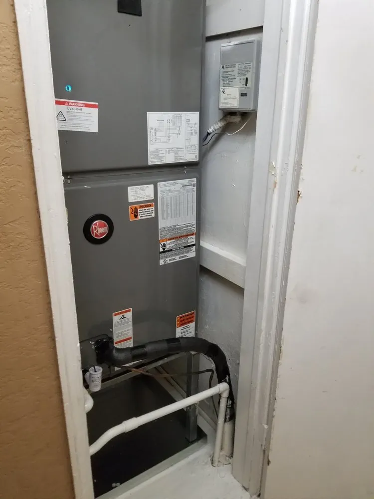 Slide of Air Light Ac Service