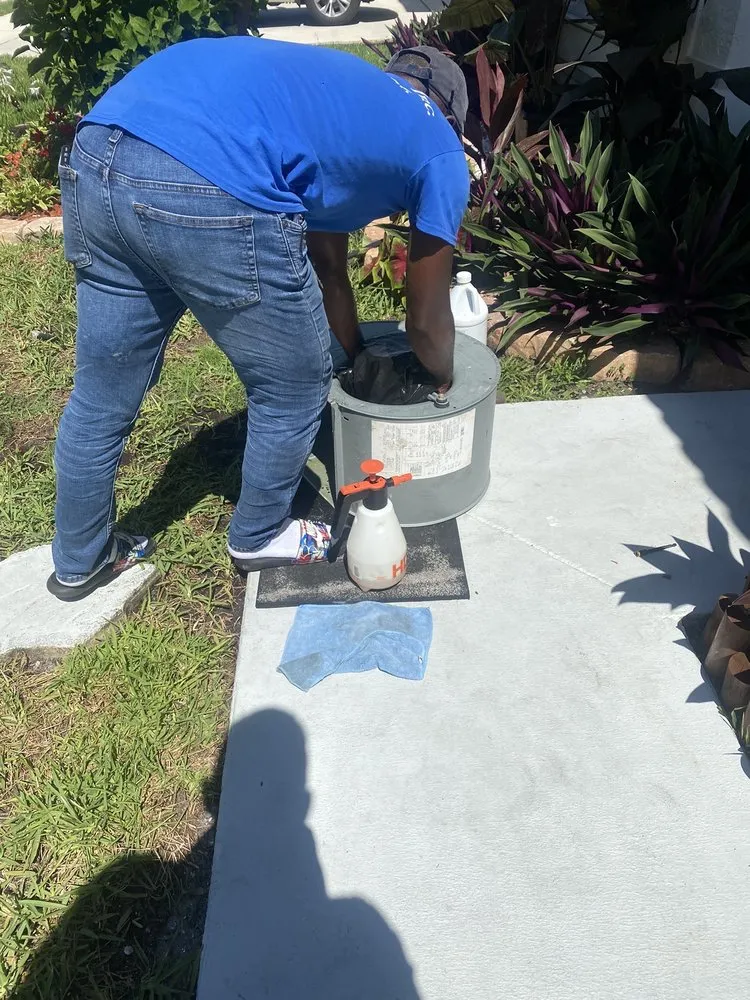 Slide of Air Light Ac Service