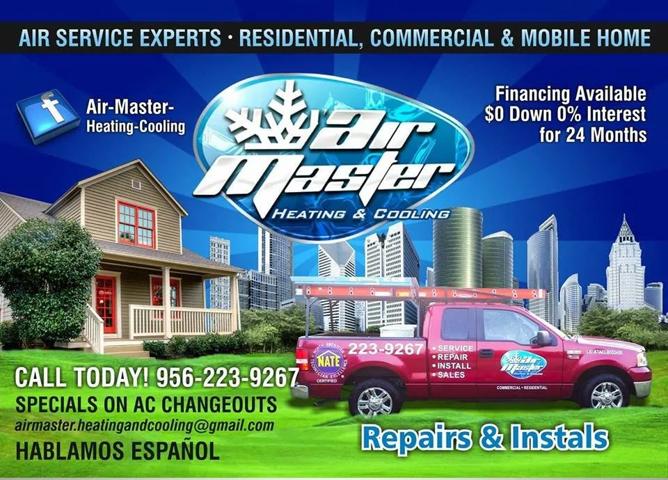 Slide of Air Master Heating and Cooling