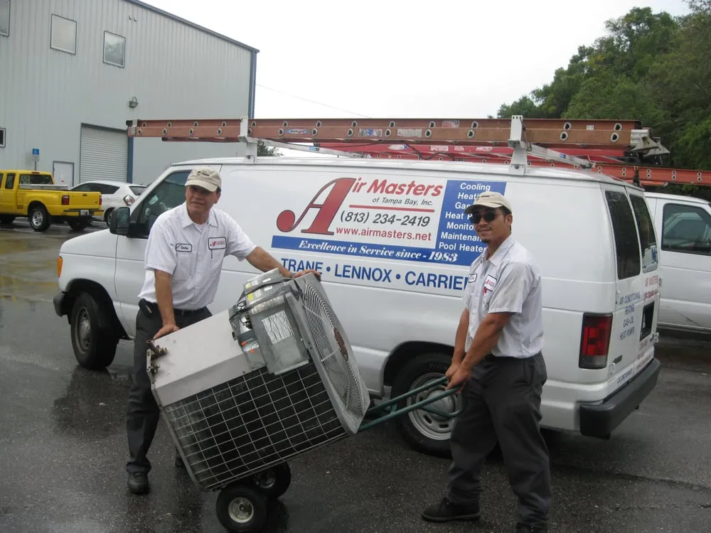 Slide of Air Masters of Tampa Bay