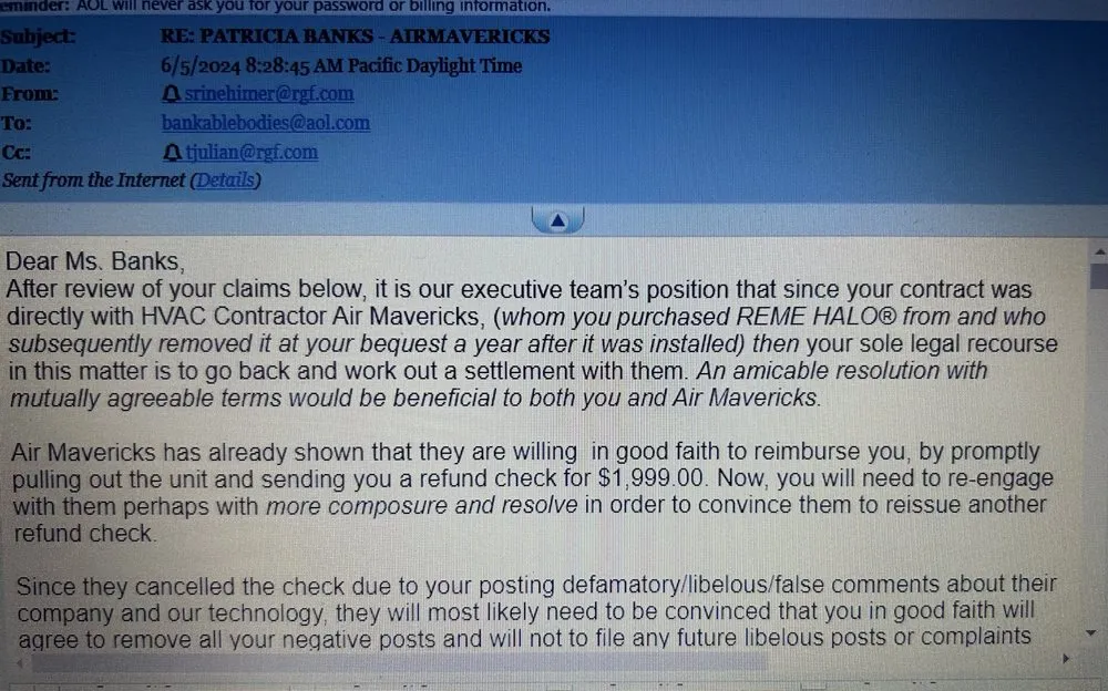 Slide of Air Mavericks