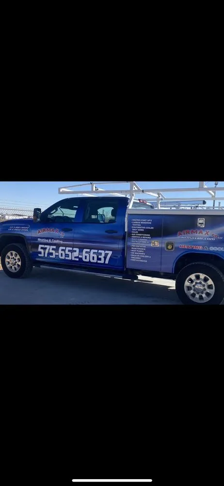 Slide of Air Max Heating, Cooling and Refrigeration