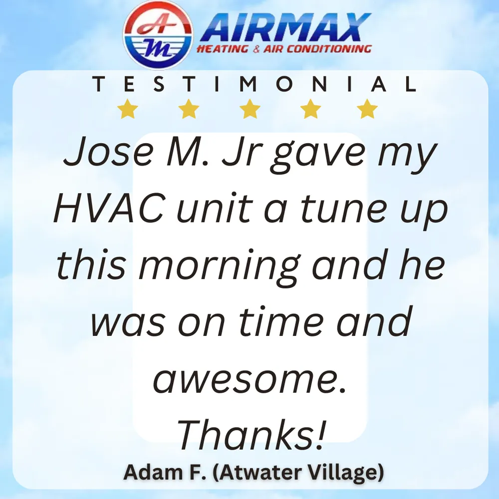 Slide of Air Max HVAC