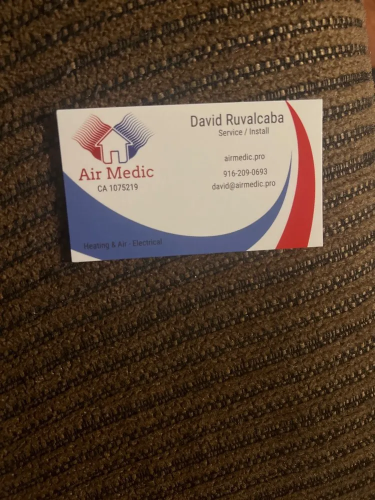 Slide of Air Medic Home Services