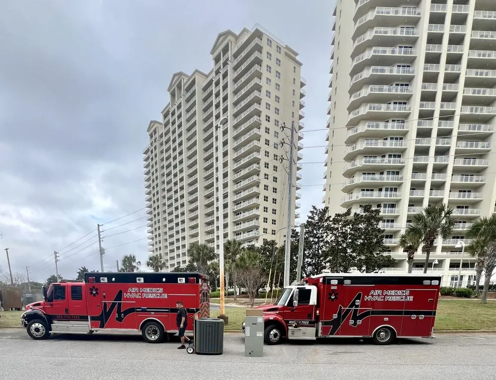 Slide of Air Medics HVAC