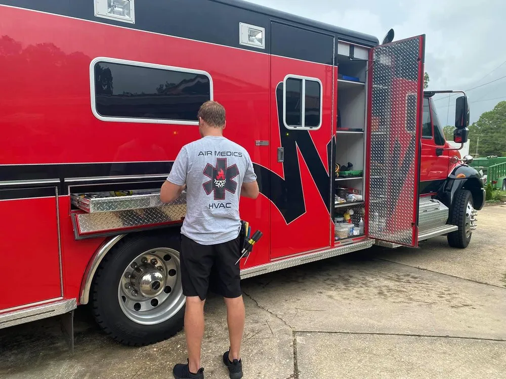 Slide of Air Medics HVAC