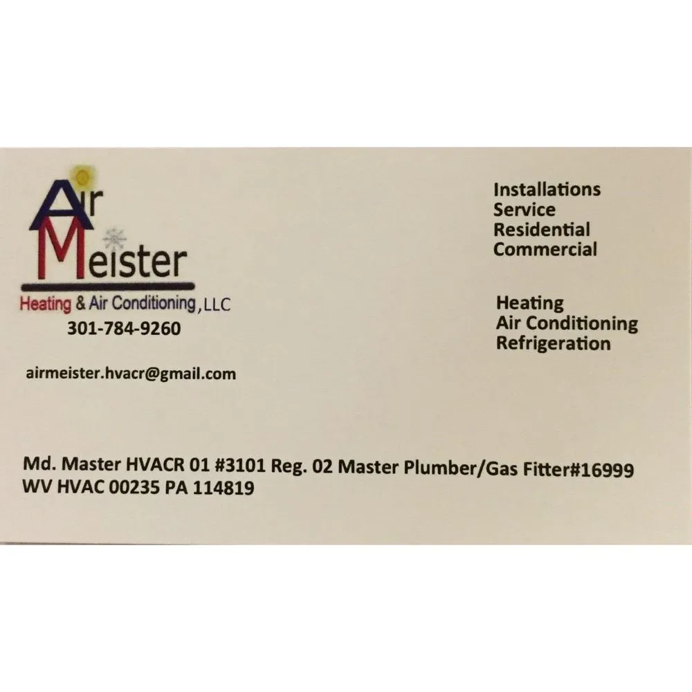 Top-rated AC repair in Lavale, MD - Air Meister Heating and Air Conditioning