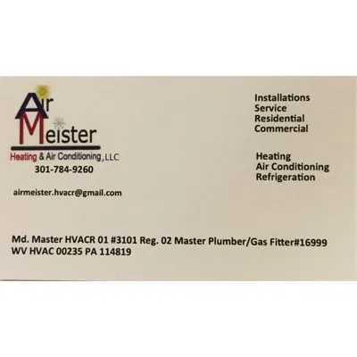 Air Meister Heating and Air Conditioning