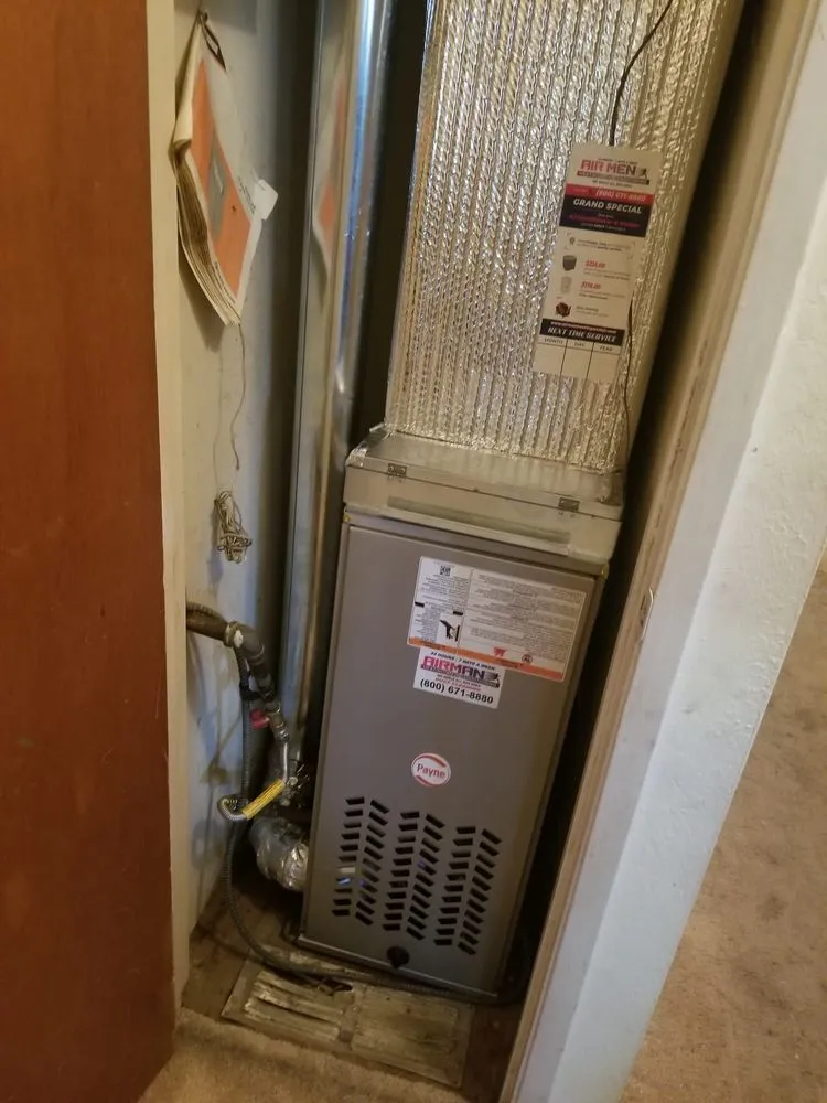 Slide of Air Men Heating and Air Conditioning