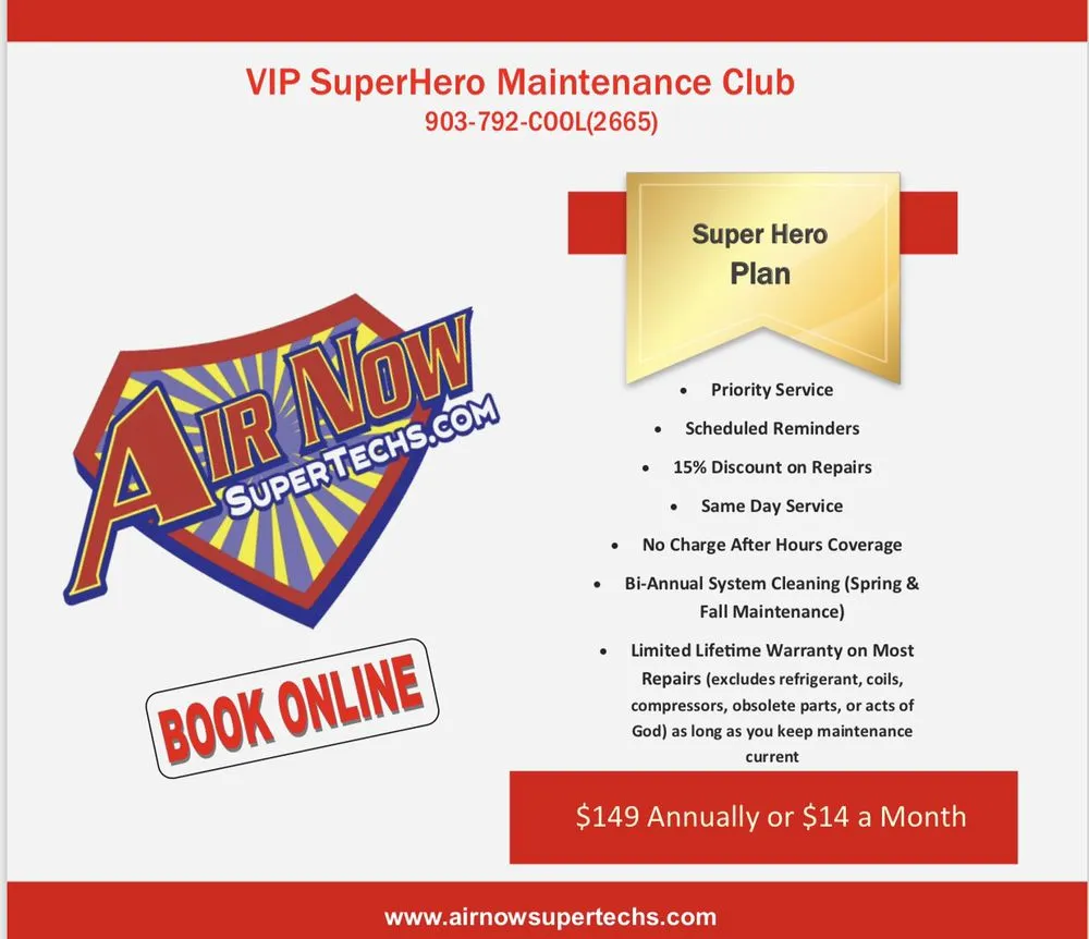 Slide of Air Now Heating & Air Conditioning