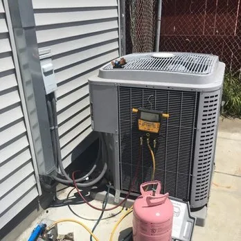 Slide of Air Now Heating and cooling