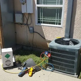 Slide of Air Now Heating and cooling