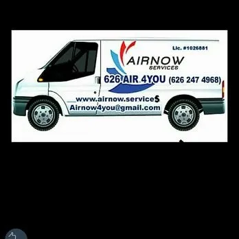 Slide of Air Now Heating and cooling