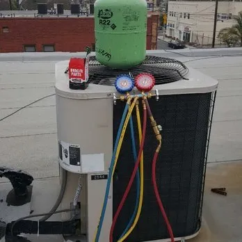 Slide of Air Now Heating and cooling