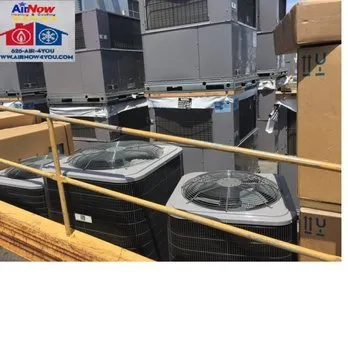 Slide of Air Now Heating and cooling