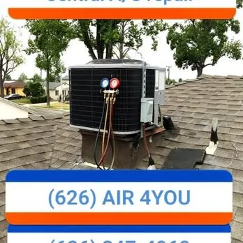 Slide of Air Now Heating and cooling