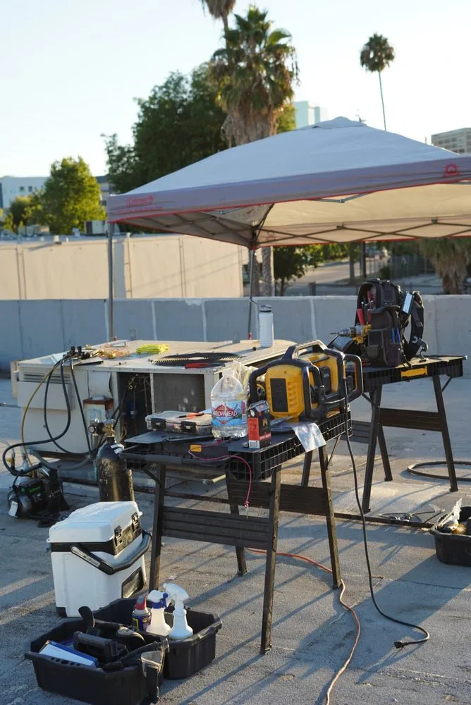 Slide of Air On Heating and Cooling