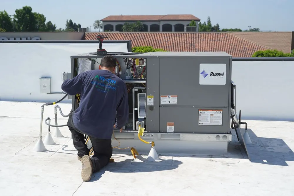 Slide of Air On Heating and Cooling