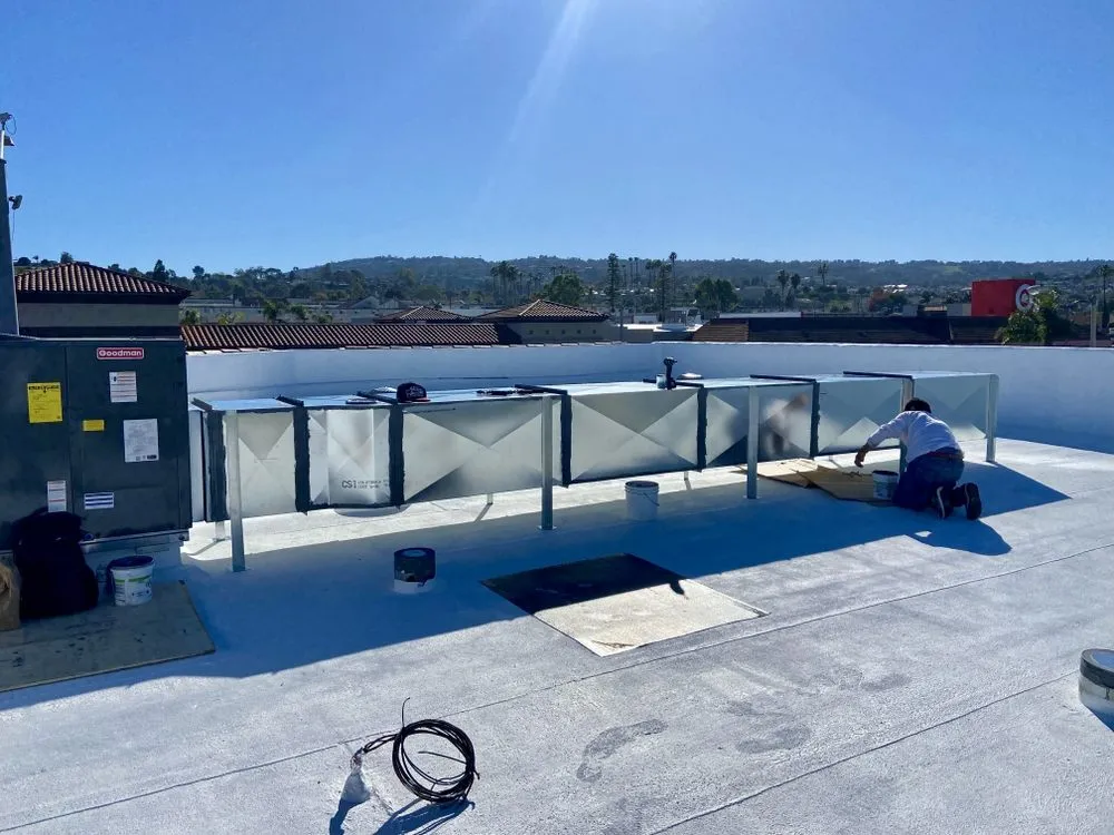 Slide of Air-On HVAC and Construction