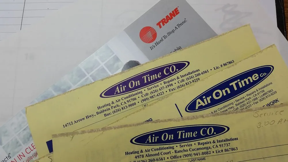 Slide of Air On Time