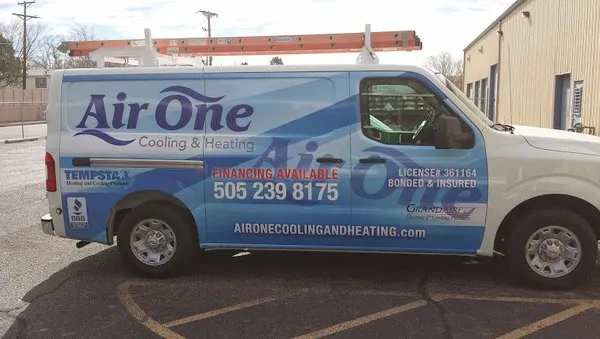 Air One Cooling and Heating Logo