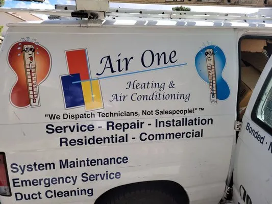 Air One Heating & Air Conditioning Logo