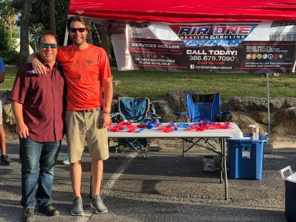 Slide of Air One Heating and Cooling