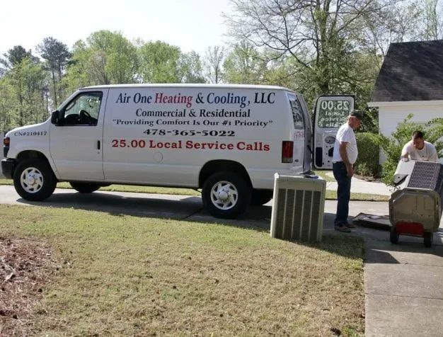 Slide of Air One Heating and Cooling