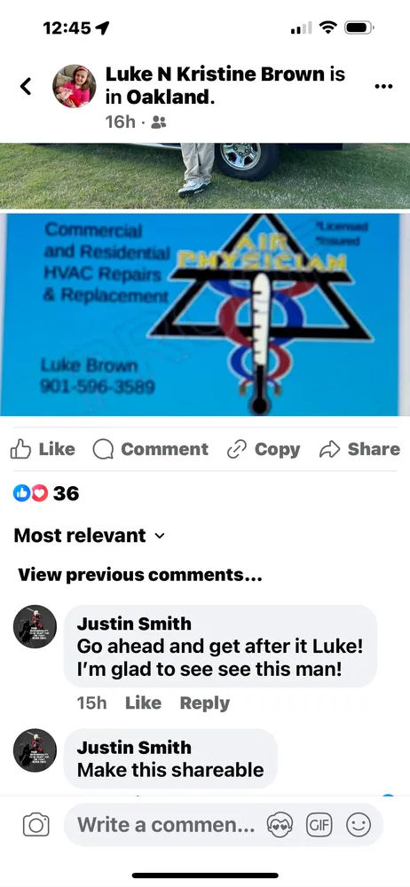 Slide of Air Physician