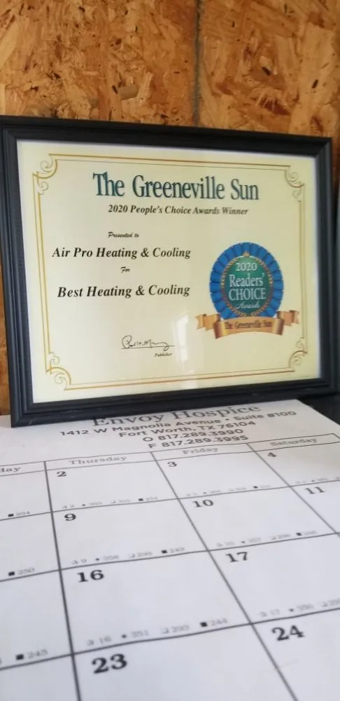 Slide of Air Pro Heating & Cooling