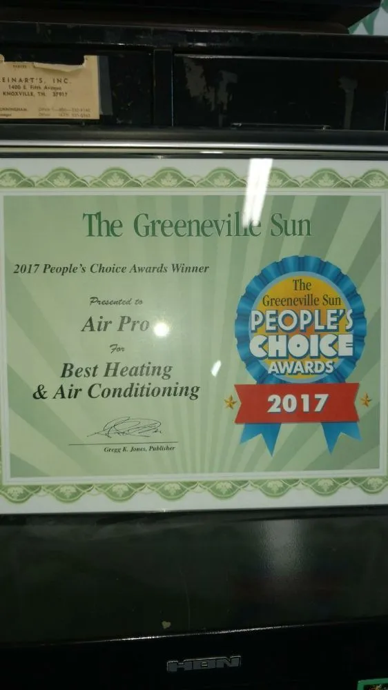Slide of Air Pro Heating & Cooling