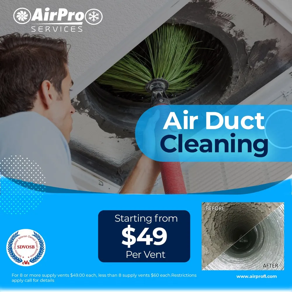 Slide of Air Pro Services