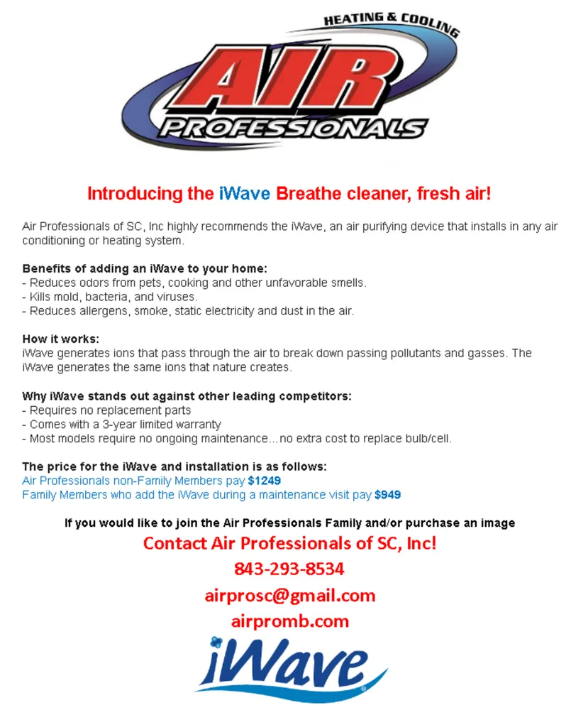 Slide of Air Professionals of SC