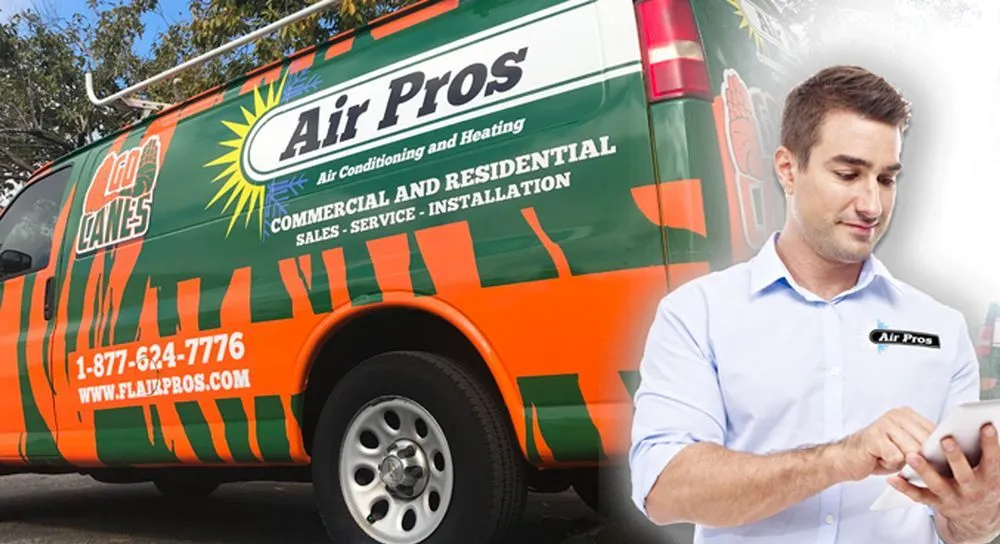 Slide of Air Pros - Dallas