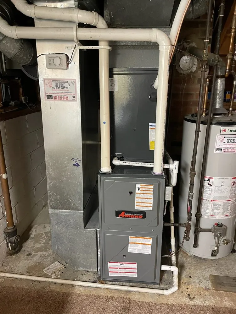 Slide of Air Quality Control Heating and Cooling