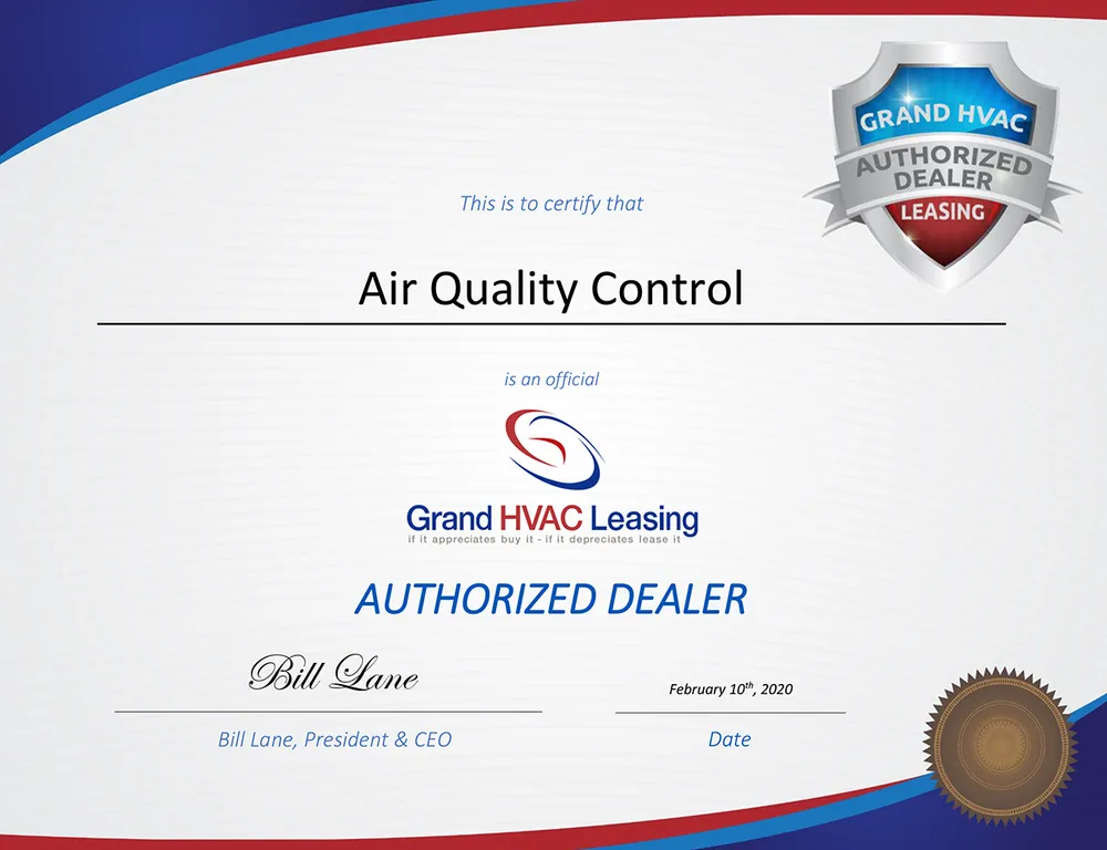 Certified air conditioning service in St. Petersburg, FL - Air Quality Control