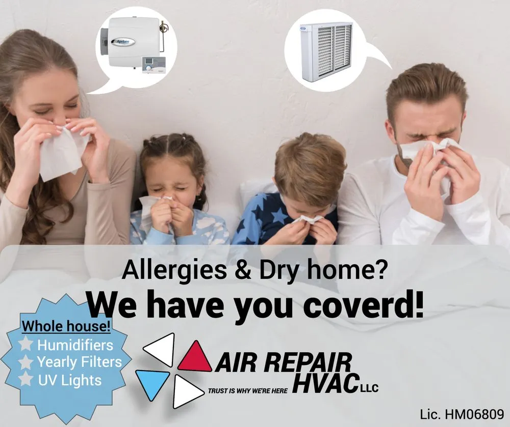 Slide of Air Repair HVAC