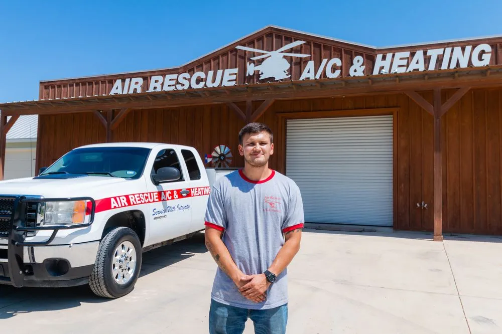 Slide of Air Rescue A/C & Heating