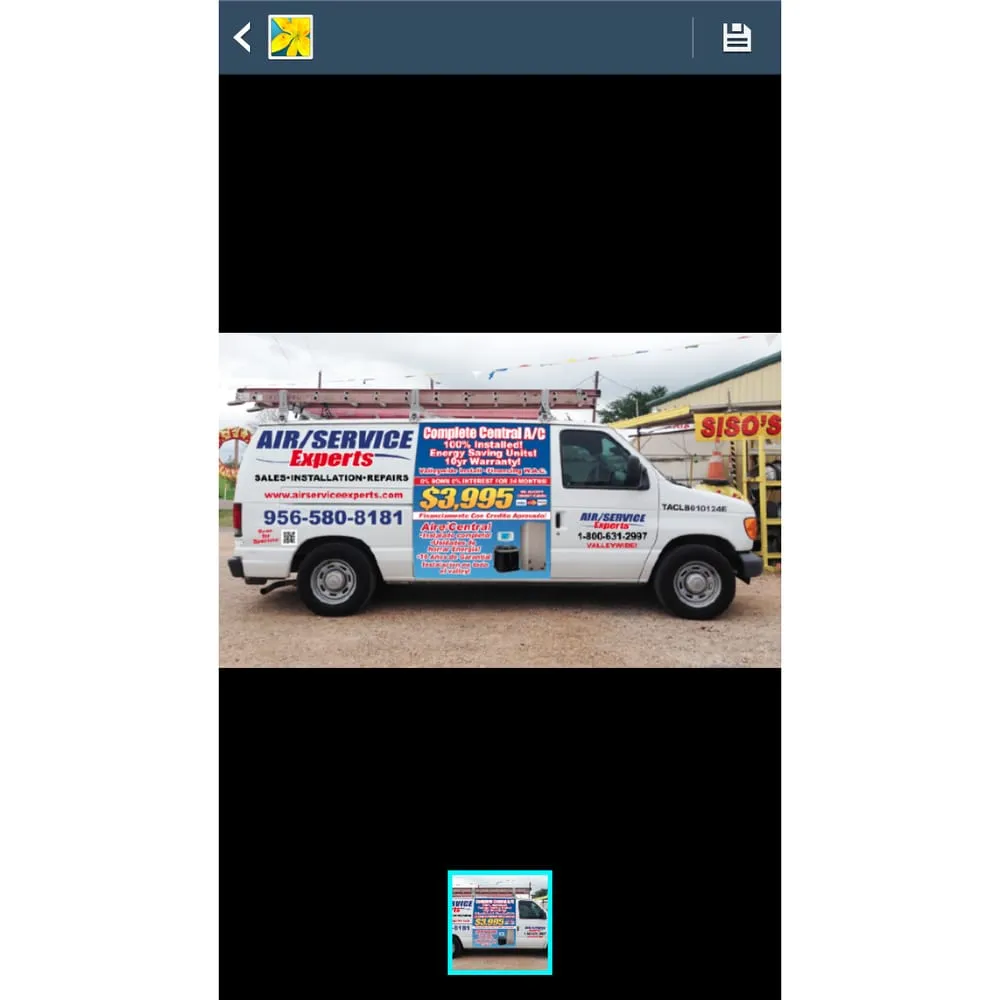 Slide of Air Service Heating & Cooling