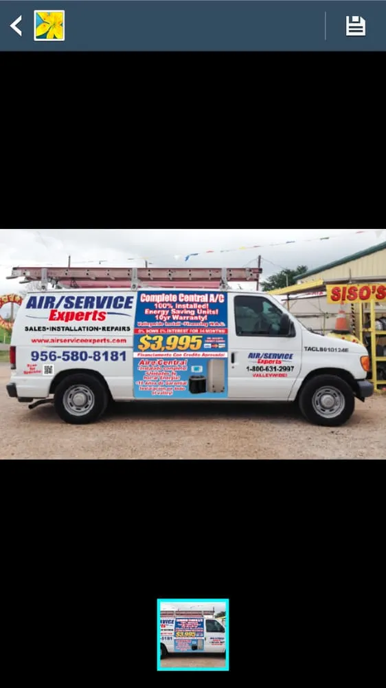 Slide of Air Service Heating & Cooling