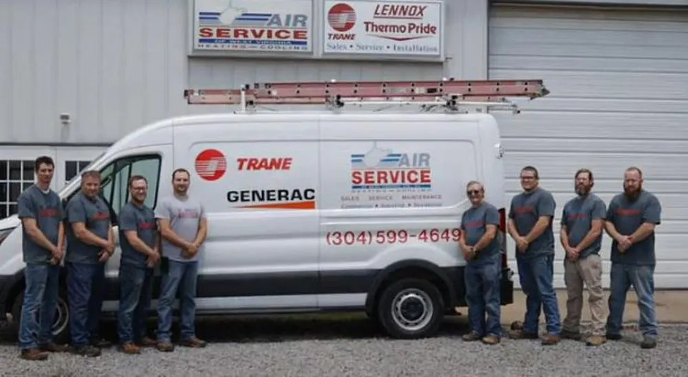 Slide of Air Service of West Virginia