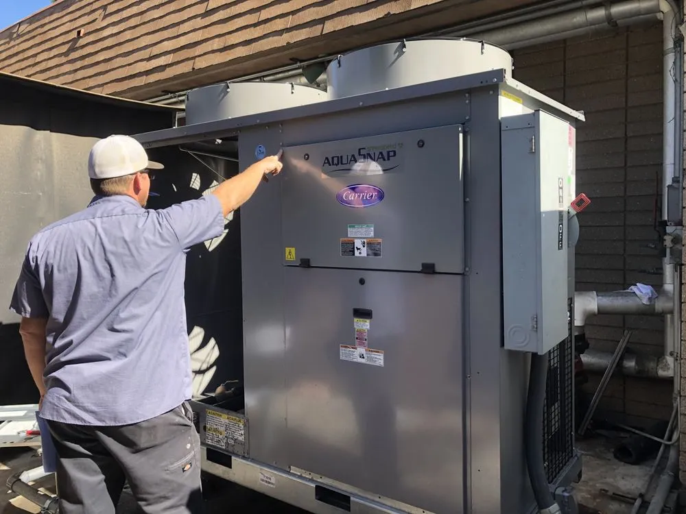 Slide of Air Services Mechanical