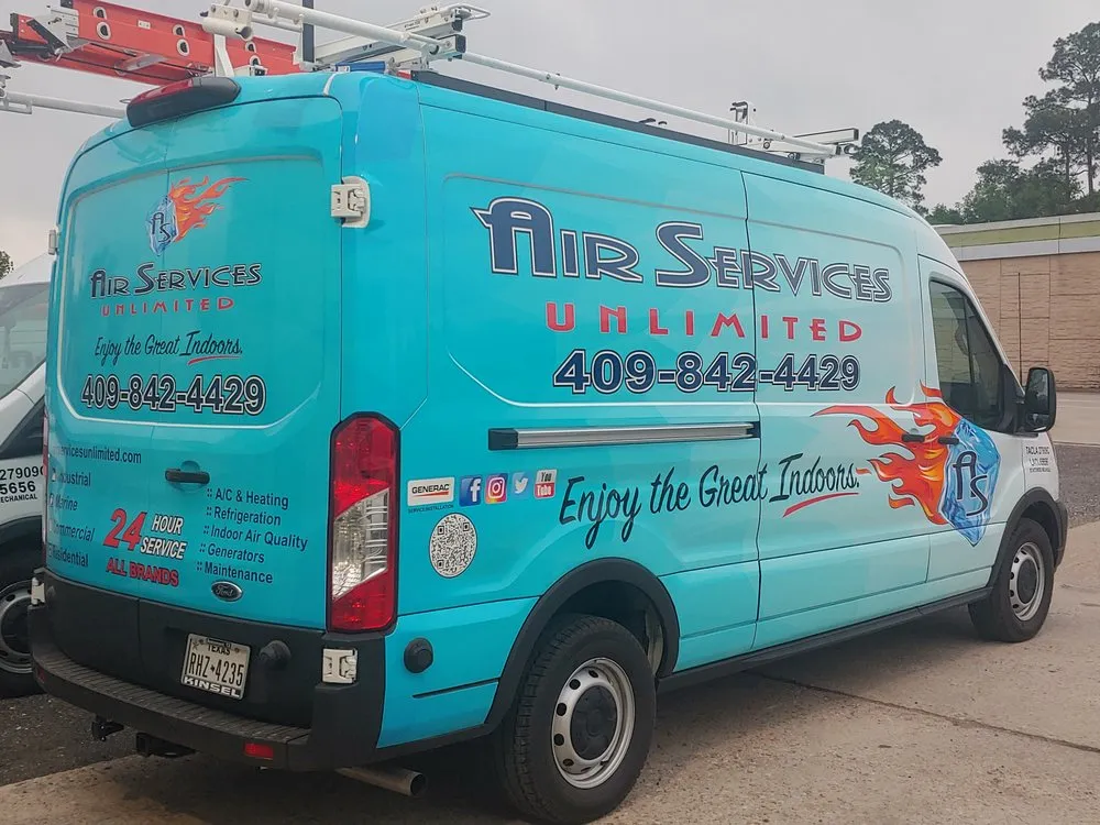 Slide of Air Services Unlimited