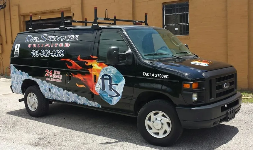 Slide of Air Services Unlimited