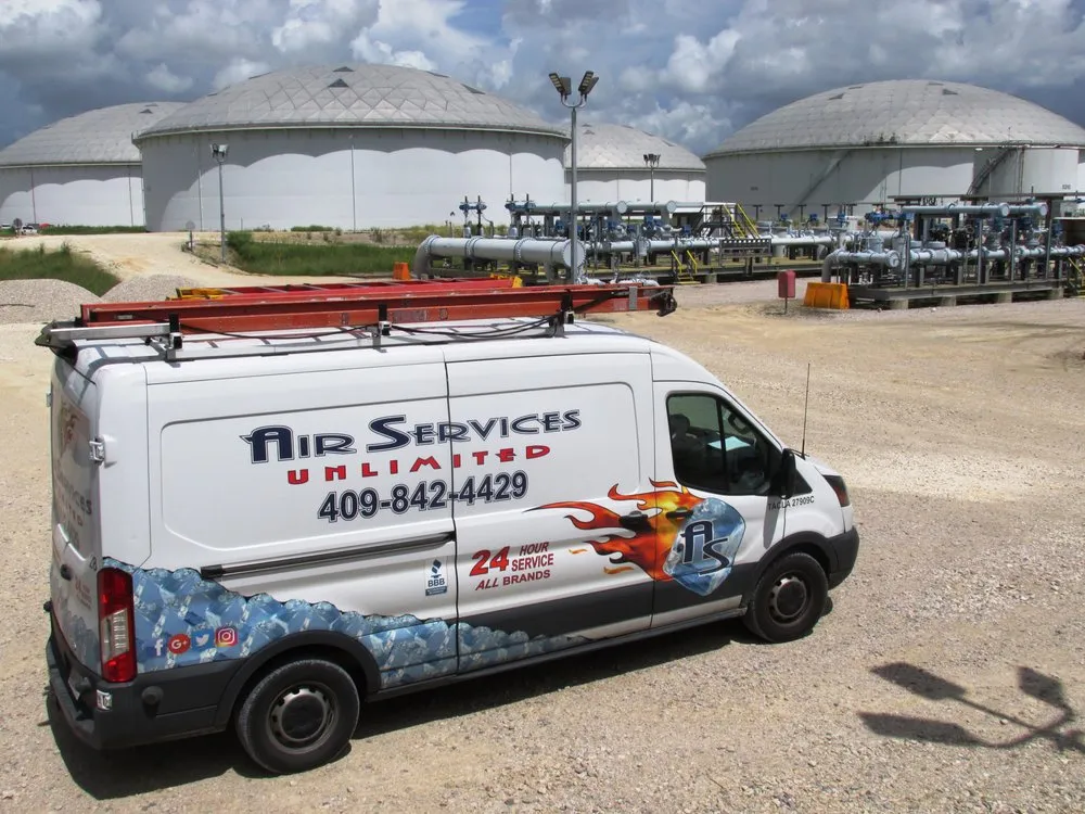 Slide of Air Services Unlimited